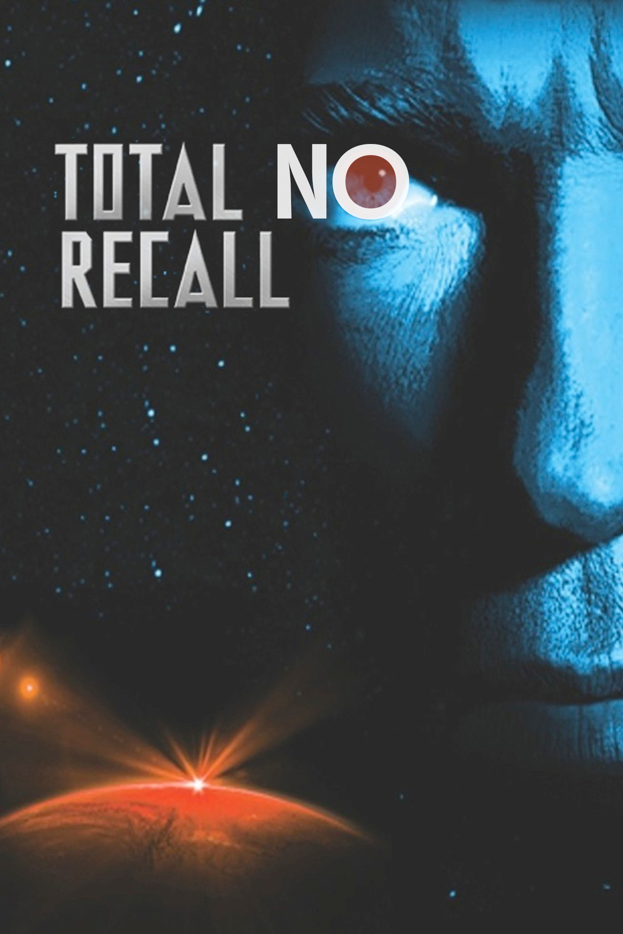 Scary Total No Recall poster