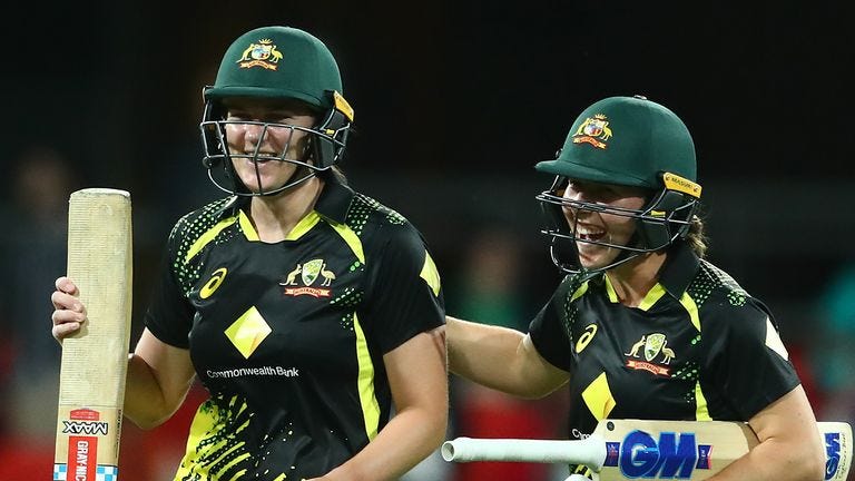 Australia Women clinch multi-format series win over India with game to  spare after nervy win in second T20 | Cricket News | Sky Sports