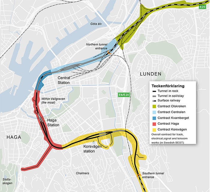 Final contract awarded on Gothenburg West Link