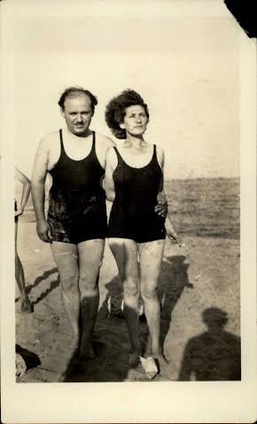 <p>Mal­ka Heifetz Tuss­man and hus­band Shleyme, cour­tesy Ben&nbsp;Sadock</p>