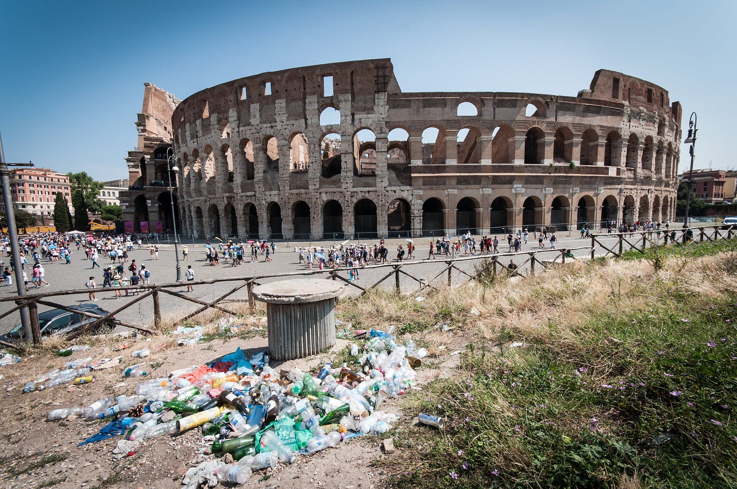 Why Is Rome Drowning in Trash? - The Points Guy