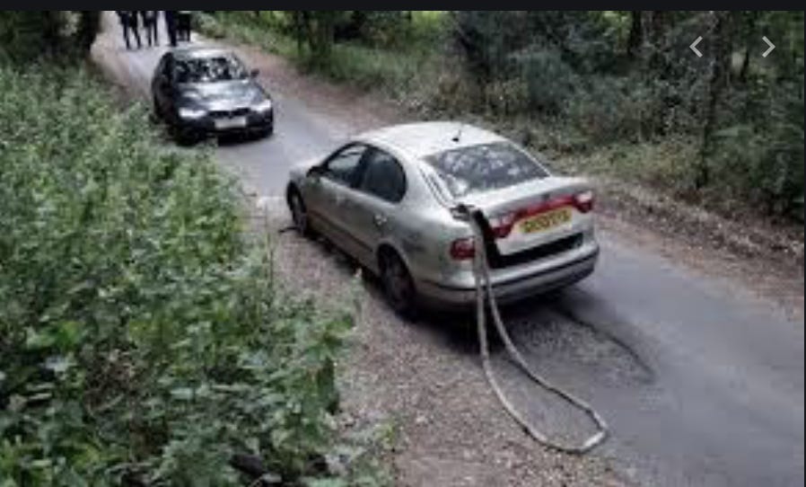 PC Andrew Harper the car he was dragged behind.