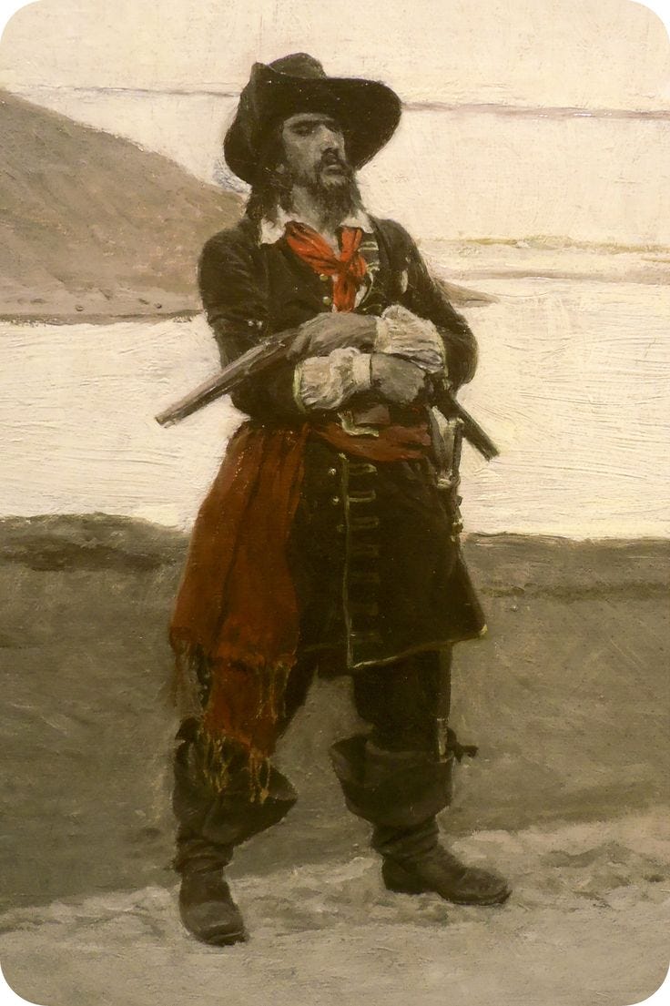 Howard Pylee (detail) | Pirate art, Pirates, Famous pirates