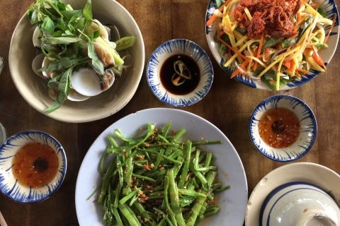 Just keep the food coming. Still at Secret Garden Restaurant. Photo: Cindy Fan