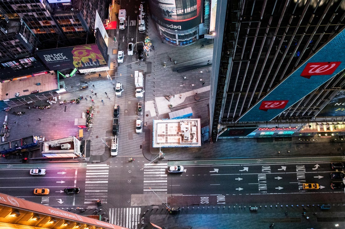 Coronavirus: Photos of New York City looking deserted, empty ...