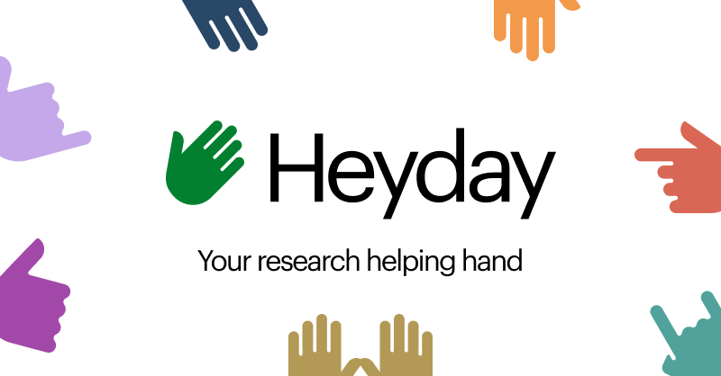 Heyday - your research helping hand
