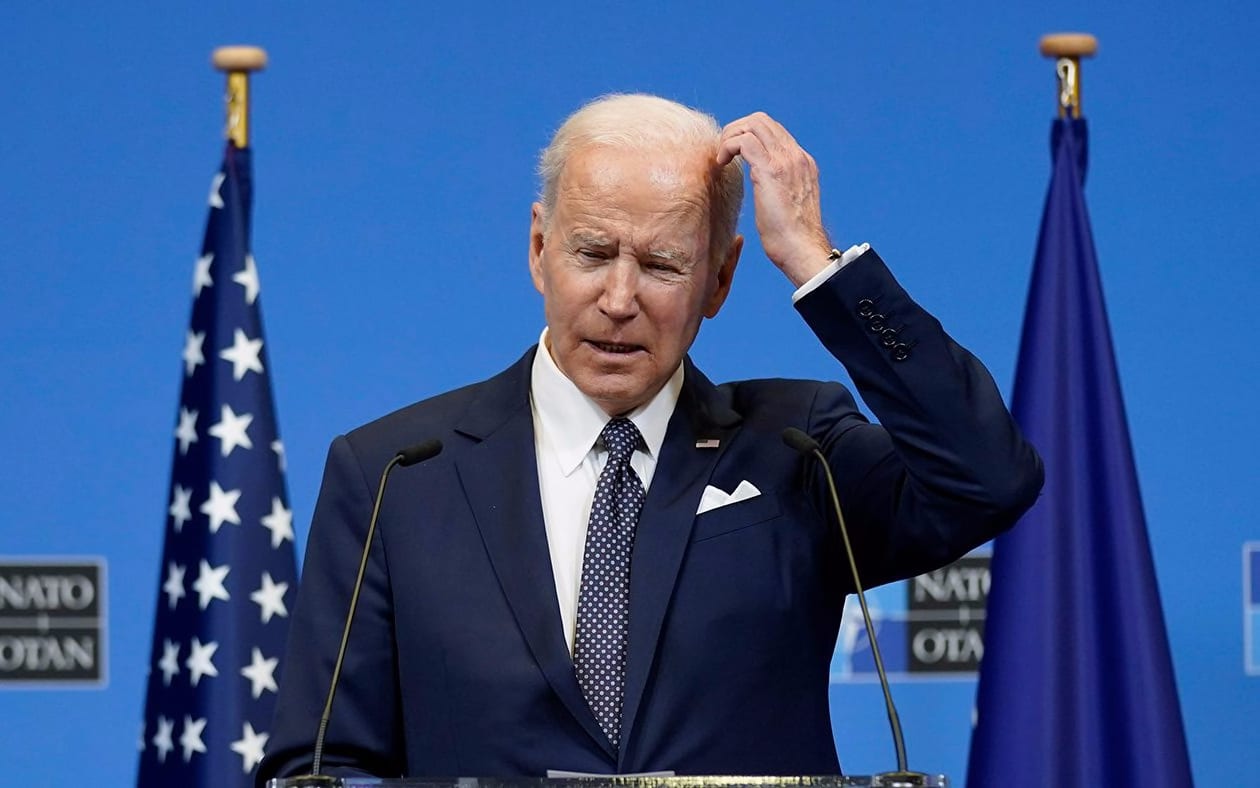 Commentator-in-Chief Joe Biden is a threat to the West