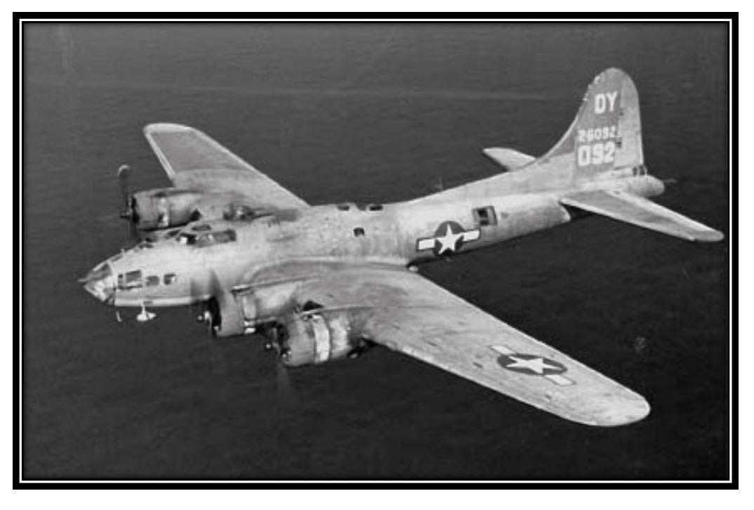B17F flying fortress (US Army Air Forces photo)