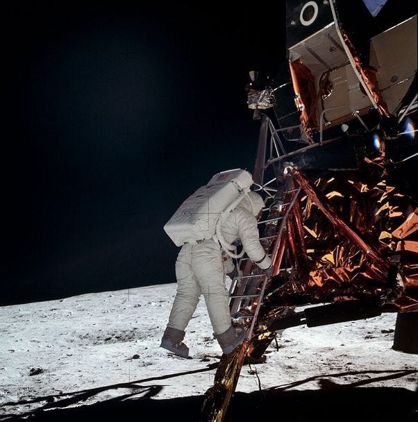 Why are there no photographs of Neil Armstrong on the moon? - Quora