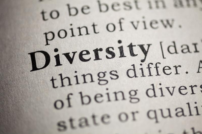 Definition of the word diversity. Fake Dictionary, Dictionary definition of the word diversity royalty free stock images