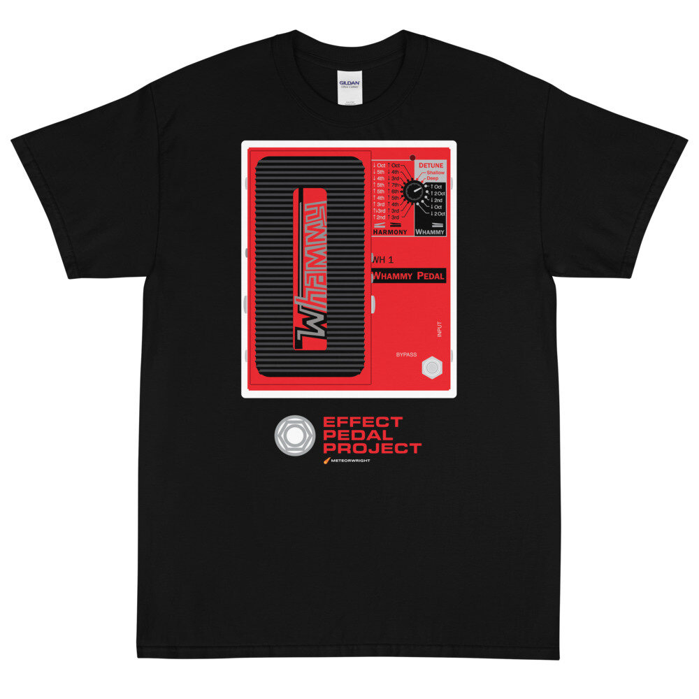 Whammy pedal t-shirt from MeteorWright