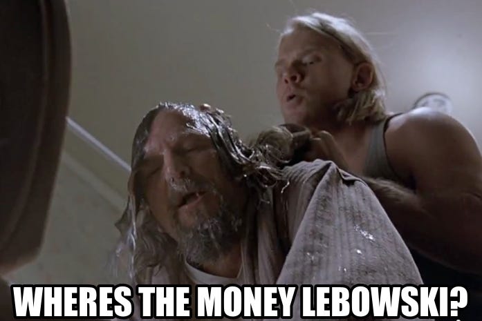 Where's the money, Lebowski ? - Album on Imgur