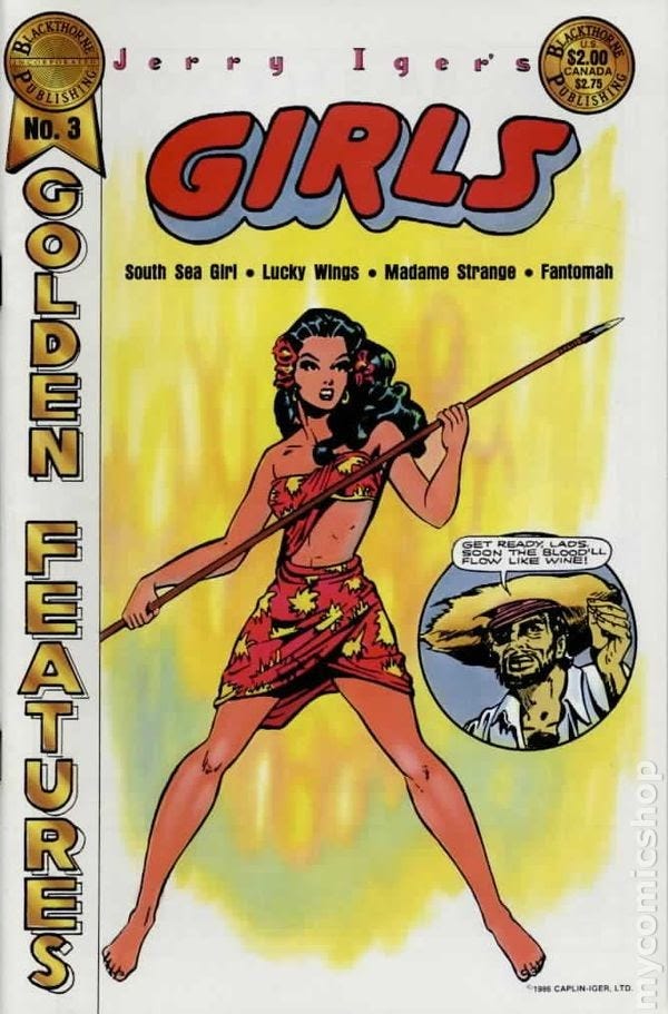 Jerry Iger&#39;s Golden Features (1986) comic books