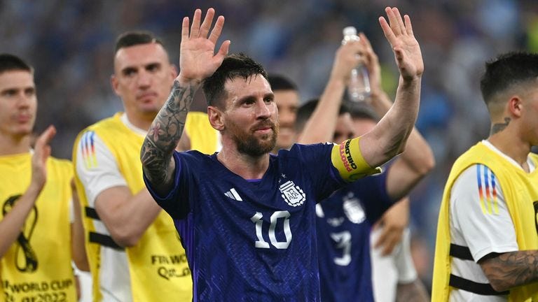 Lionel Messi fuelled by Argentina destiny as Didier Deschamps costs France  their momentum - World Cup hits and misses | Football News | Sky Sports
