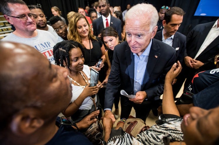 President Biden’s economic promises to black Americans ring hollow amid rising inflation, and after record unemployment lows under Donald Trump.