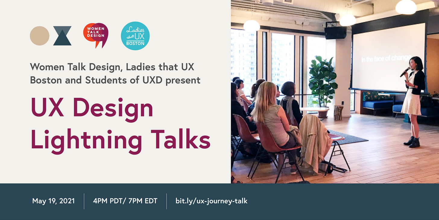 Event: UX Design Lightning Talks