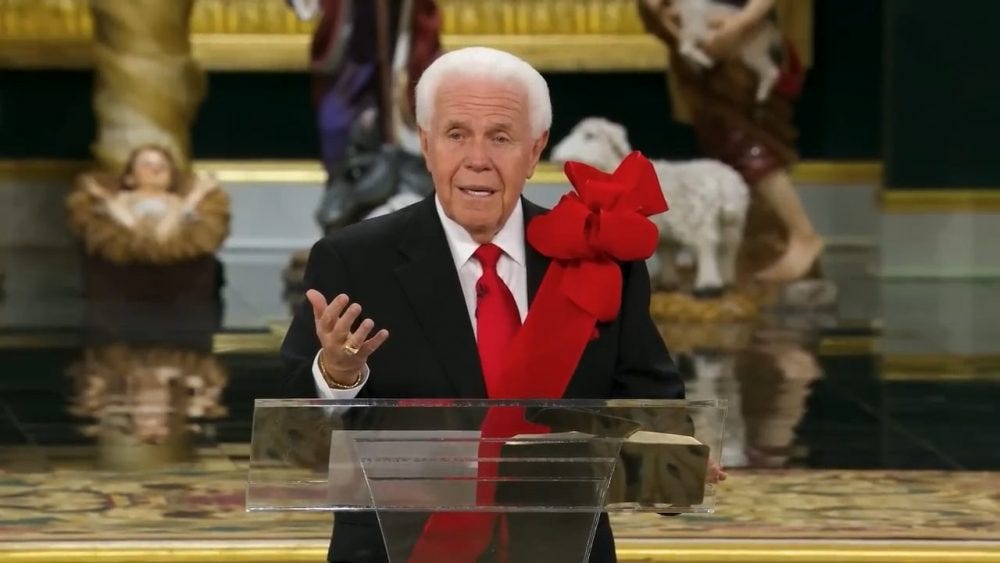 Jesse Duplantis Claims to be “Mighty God, Everlasting Father, Prince of Peace” in Christmas Sermon