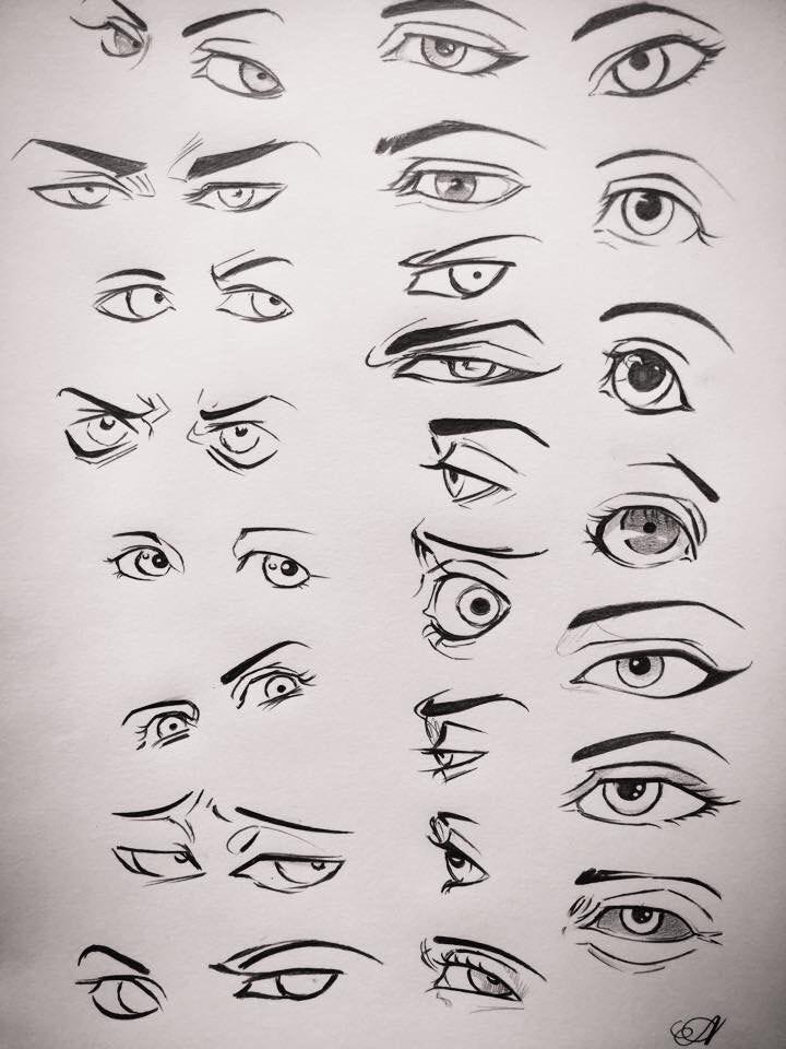 Eyes drawing by AA drawings | Eye drawing, Comic drawing, Eye drawing  tutorials