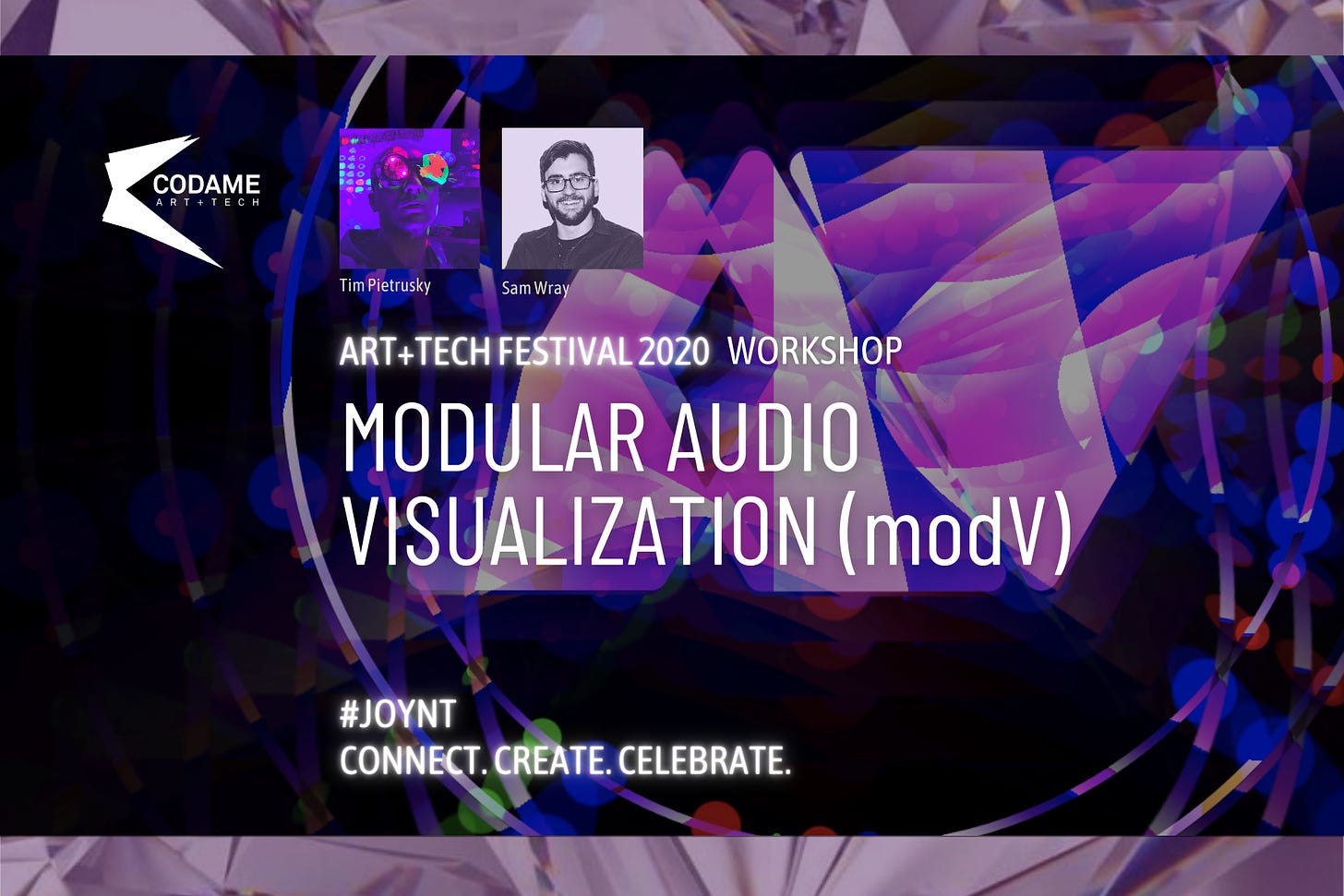Modular Audio Visualisation with modV
