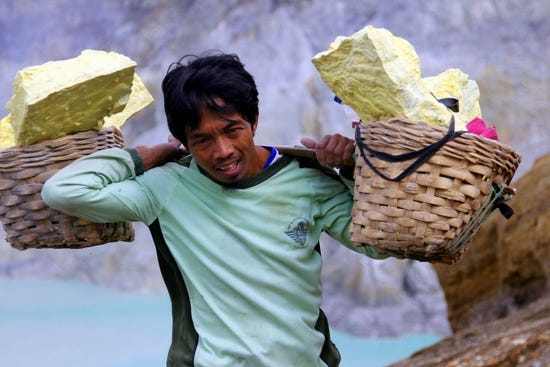 INDONESIA: Kawah Ijen, Java