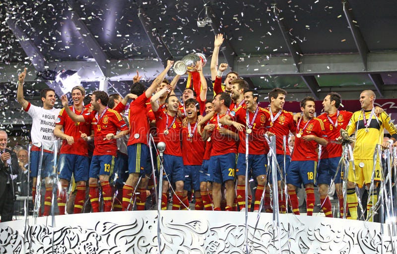 Spain - the Winner of UEFA EURO 2012 Editorial Image - Image of alba,  football: 25648605