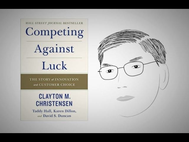 Book Cover: Competing agains luck