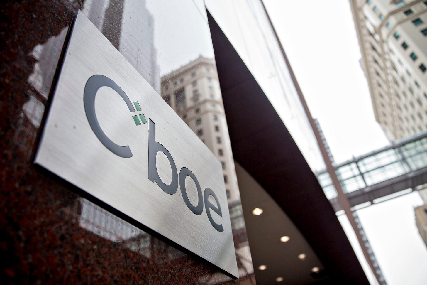Cboe Global Markets Inc. building in Chicago, Illinois.