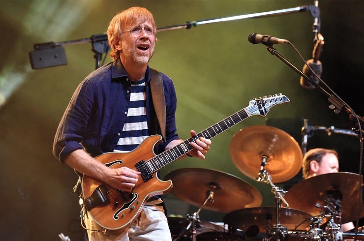 Trey anastasio of phish bb27 2019 market billboard 1548