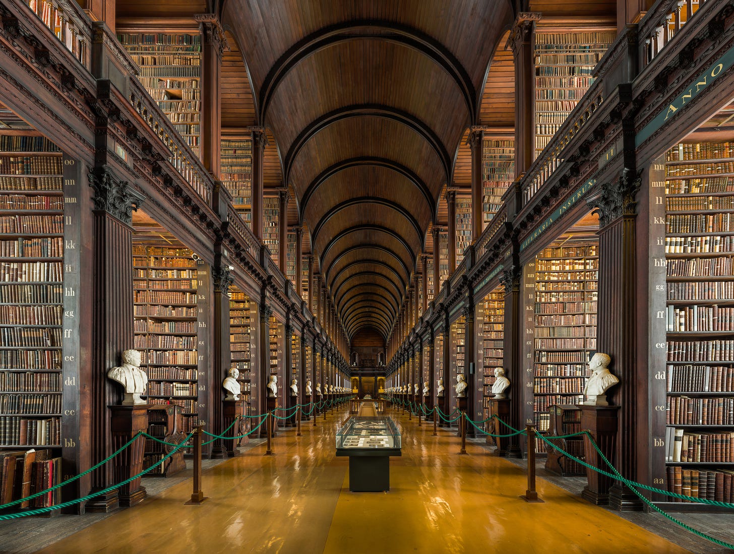 File:Long Room Interior, Trinity College Dublin, Ireland - Diliff.jpg