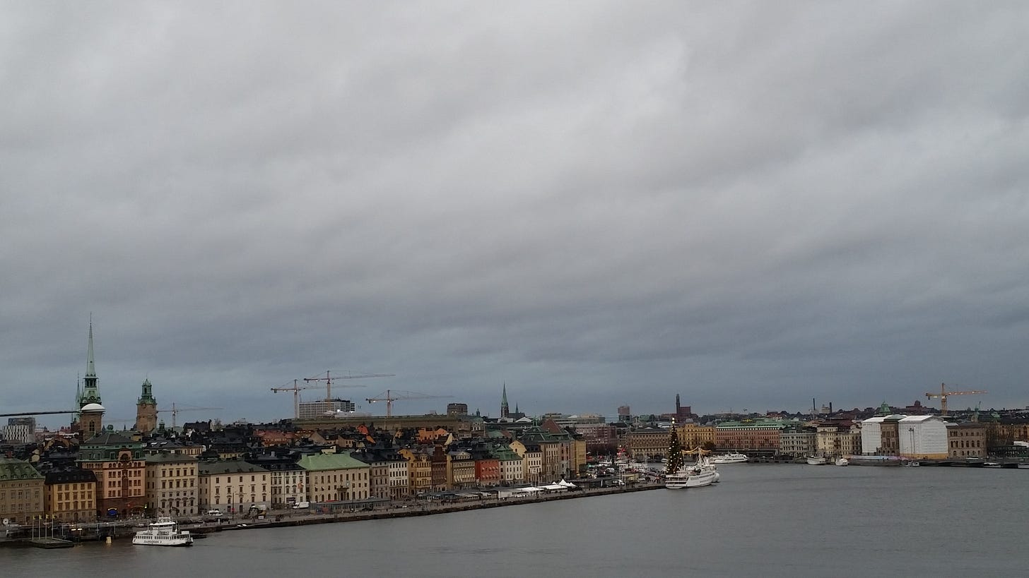 A random picture of Stockholm's skyline