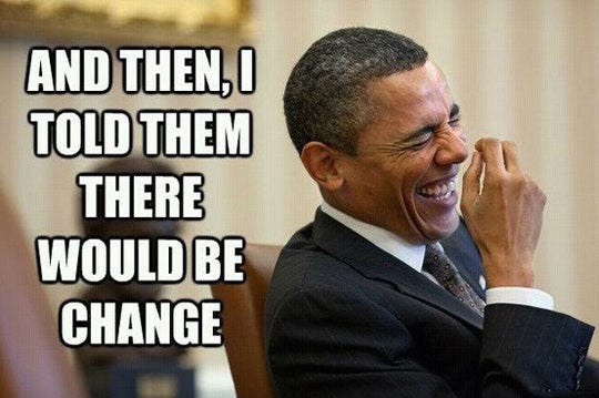 Meme Obama Change