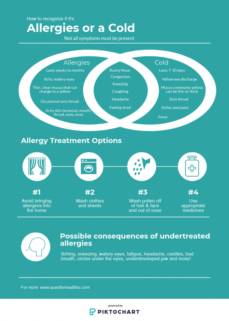 Learn to diagnose allergies, what to do when you have them and what you risk if you don't treat them.