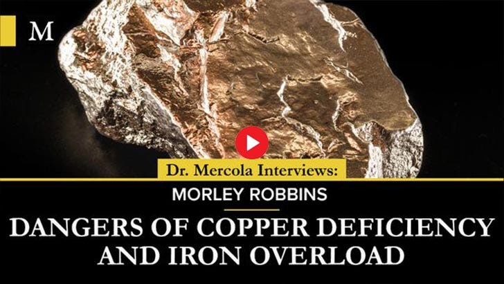 dangers of iron overload copper deficiency