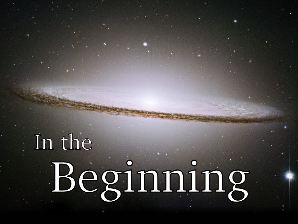 In the Beginning... | REAL BIBLE DISCUSSION GROUP