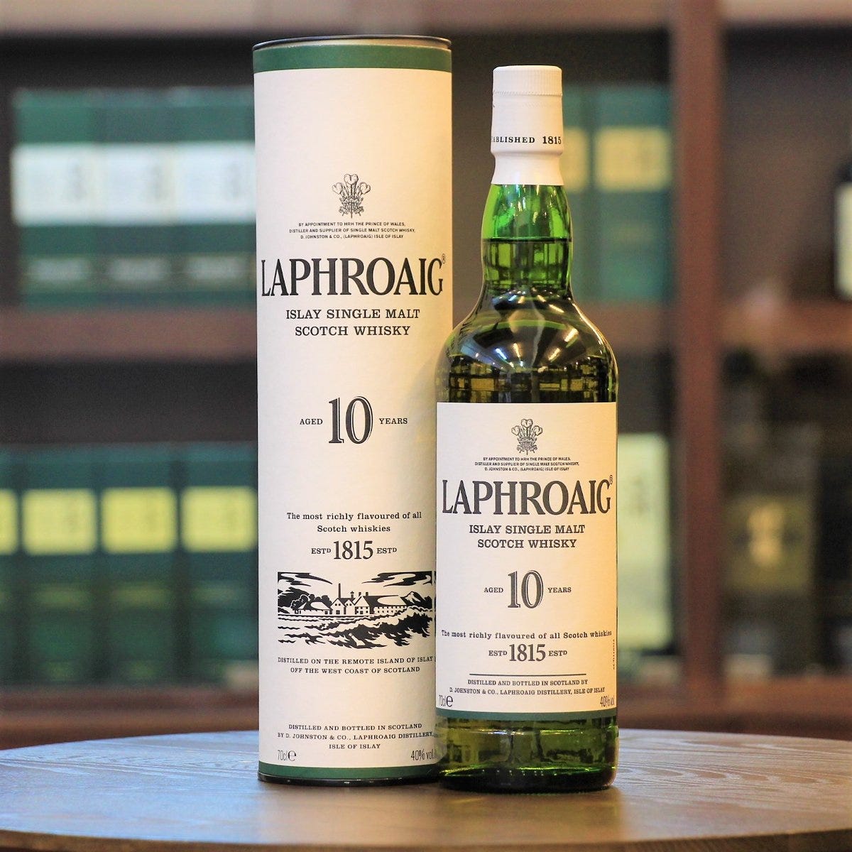 Laphroaig 10 Years Old Scotch Single Malt Whisky (700ml, 40%) | Mizunara:  The Shop