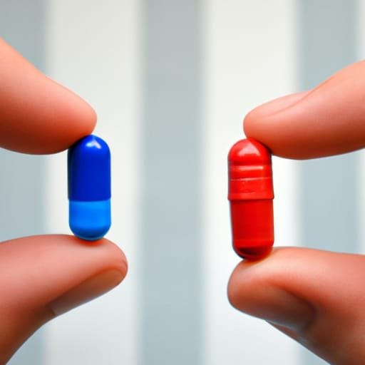 Choose the red pill or the blue pill