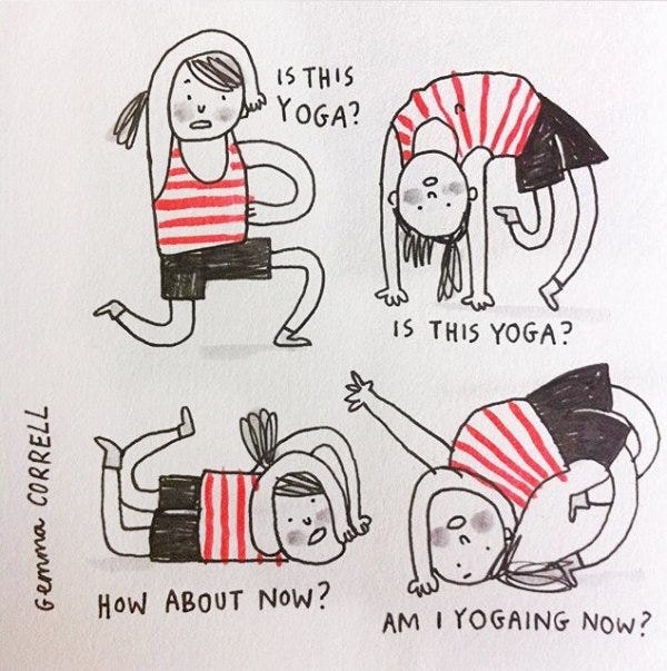 hilarious yoga memes 5