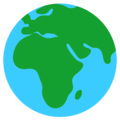 Globe Showing Europe-Africa on Mozilla Firefox OS 2.5