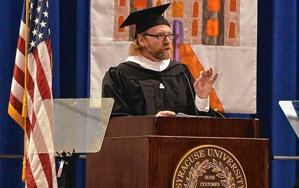 George Saunders' convocation address on kindness becomes a book; copy for  giveaway - syracuse.com