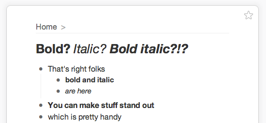 Bold and Italic Have Arrived In WorkFlowy – WorkFlowy