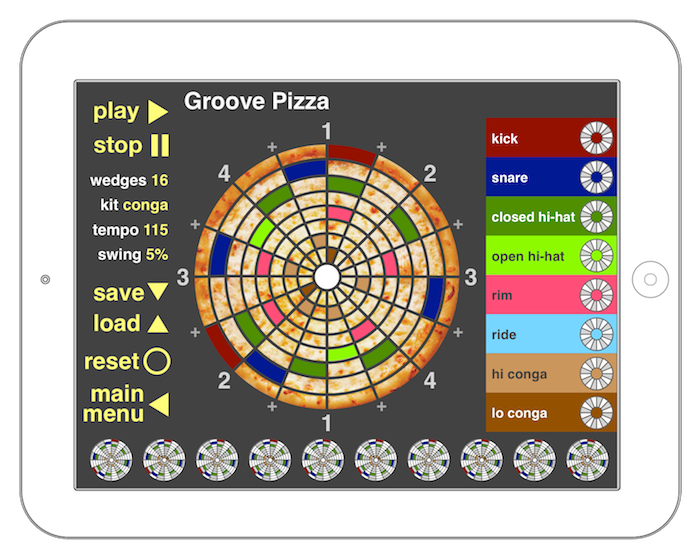 Groove pizza