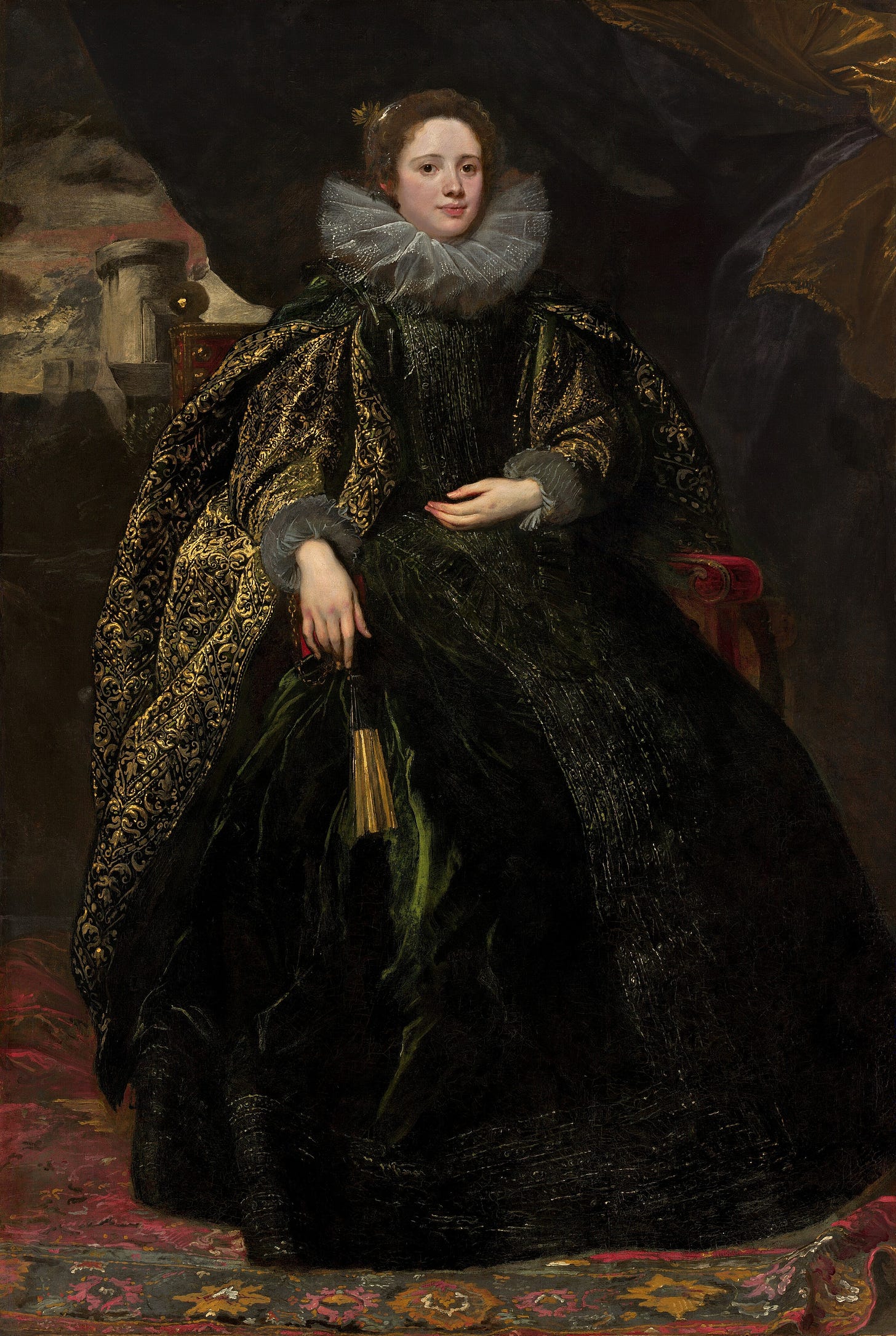 Maddalena Cattaneo, 1623 by Sir Anthony van Dyck by Sir Anthony van Dyck