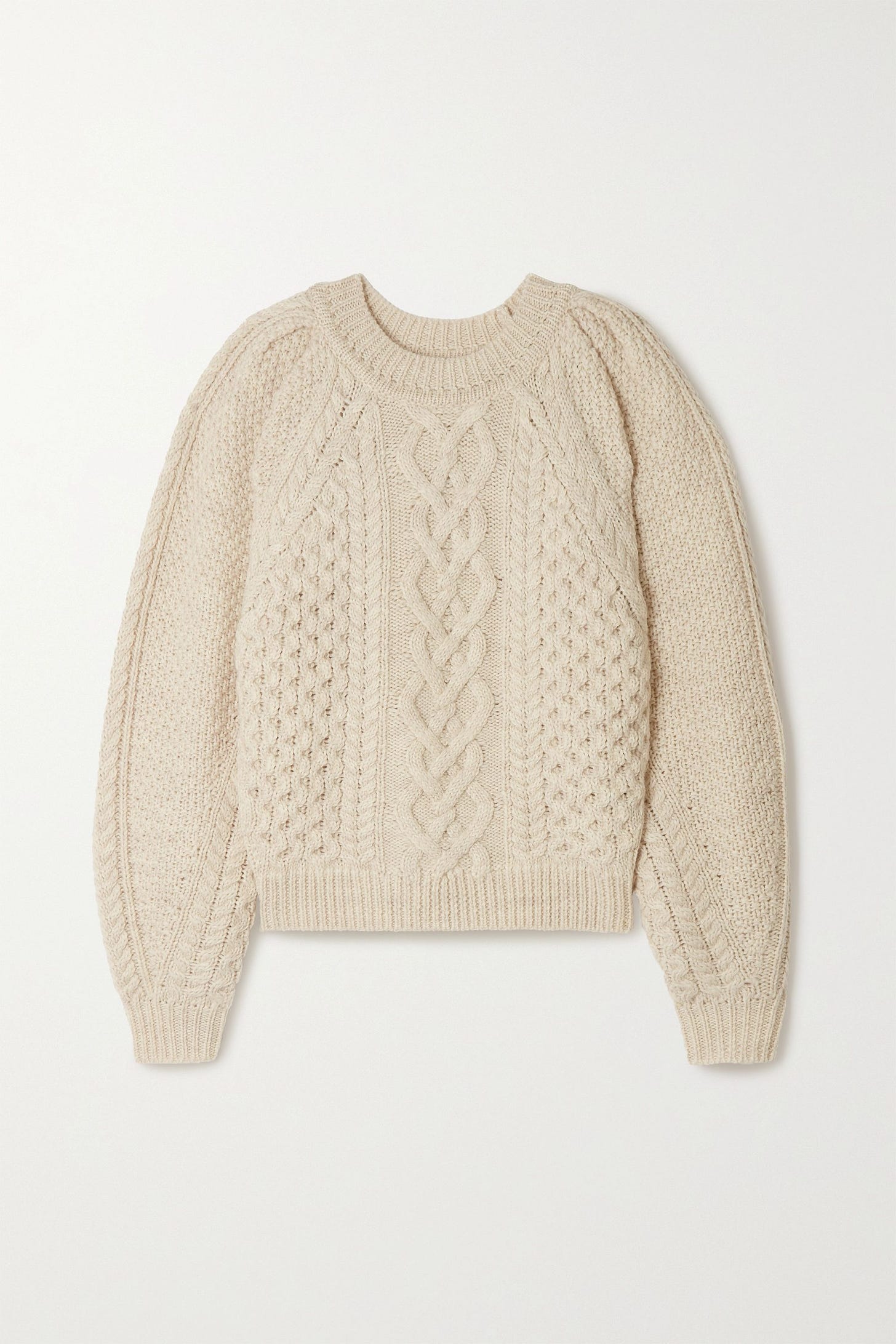 Isabel Marant Étoile Romy cable-knit wool sweater