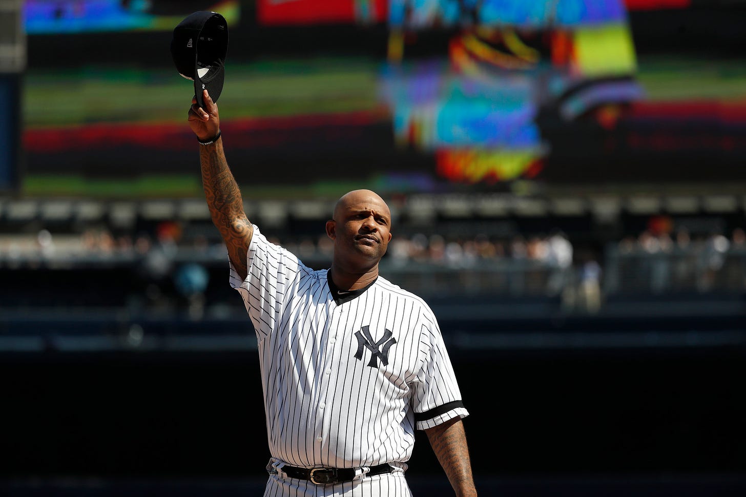 C. C. Sabathia Says Goodbye at Yankee Stadium - The New York Times