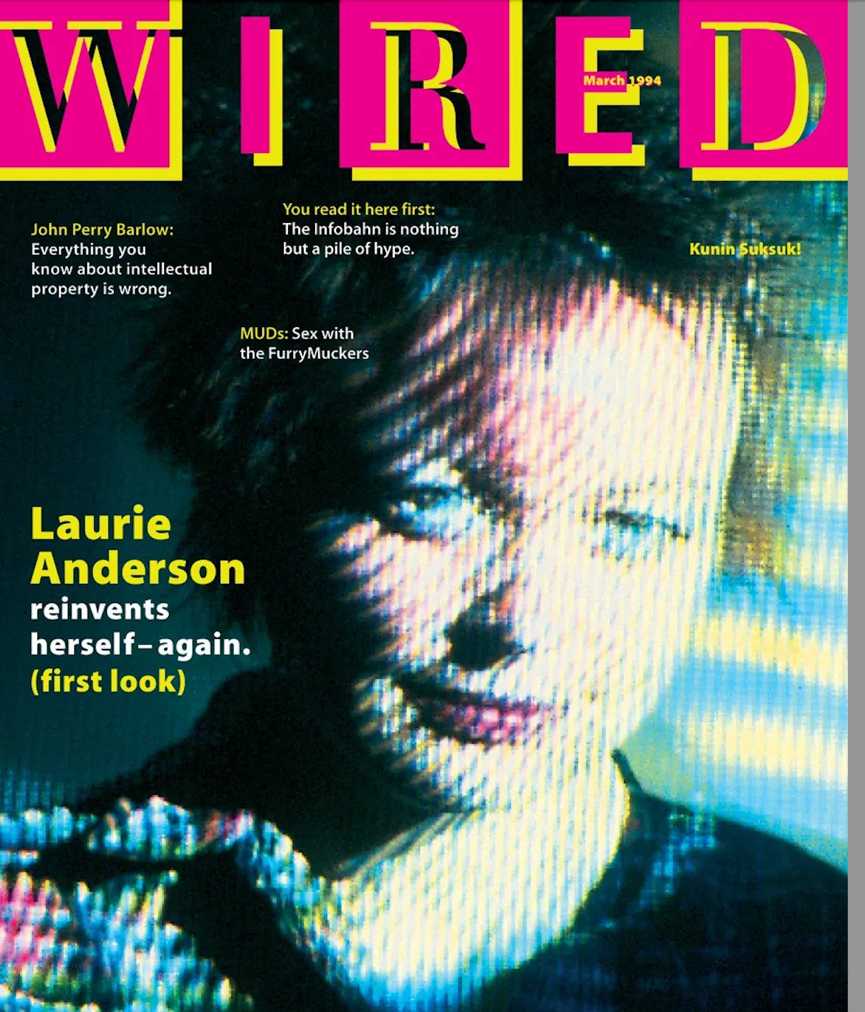 Wired magazine cover 1994