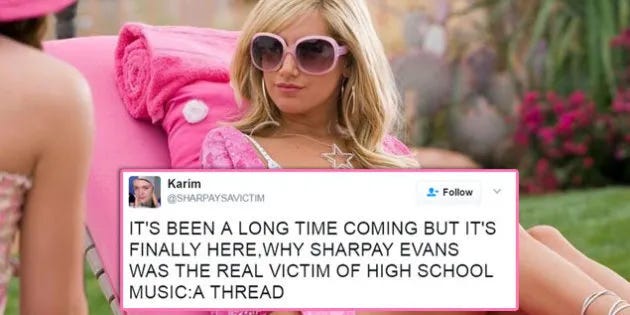This Twitter Thread Will Change The Way You Watch 'High School Musical' |  HuffPost Entertainment