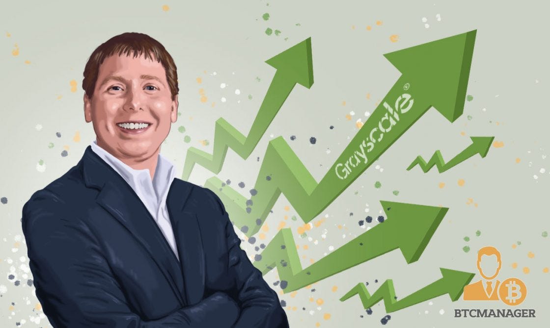 Barry Silbert's Grayscale Investments Cryptocurrency Fund Sees Green  despite Bitcoin Price Slump | BTCMANAGER