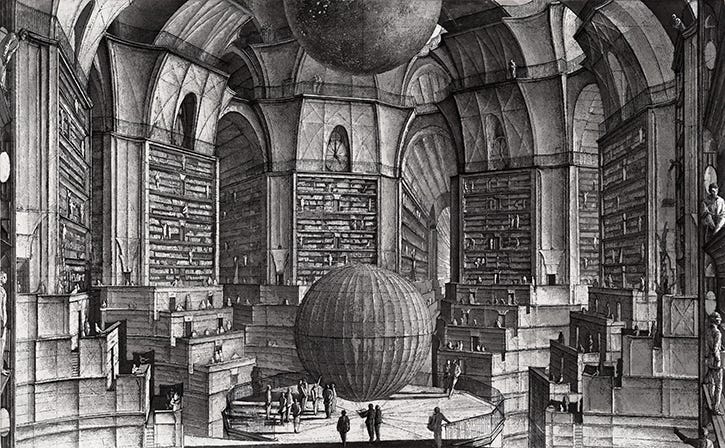 Visit The Online Library of Babel: New Web Site Turns Borges' "Library of  Babel" Into a Virtual Reality | Open Culture