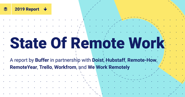 State of Remote Work 2019 | Buffer