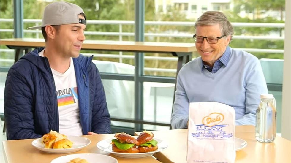 Bill Gates On Plant-Based Burgers and Disrupting Climate Change